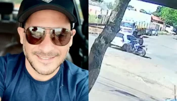 Alex Barbosa, de 44 anos, estava fazendo um teste drive de uma motocicleta quand