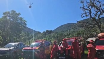 Jovem desaparecido no Pico Paraná é encontrado vivo — Foto: Foto: COBOM