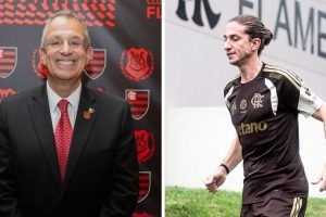 Foto: Marina Sá / Flamengo e Gilvan de Souza / FlamengoPresidente do Flamengo, B