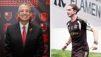 Foto: Marina Sá / Flamengo e Gilvan de Souza / FlamengoPresidente do Flamengo, B