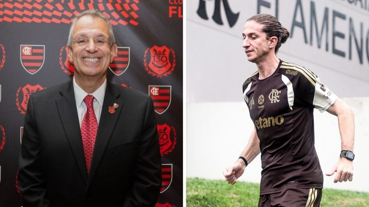 Foto: Marina Sá / Flamengo e Gilvan de Souza / FlamengoPresidente do Flamengo, B