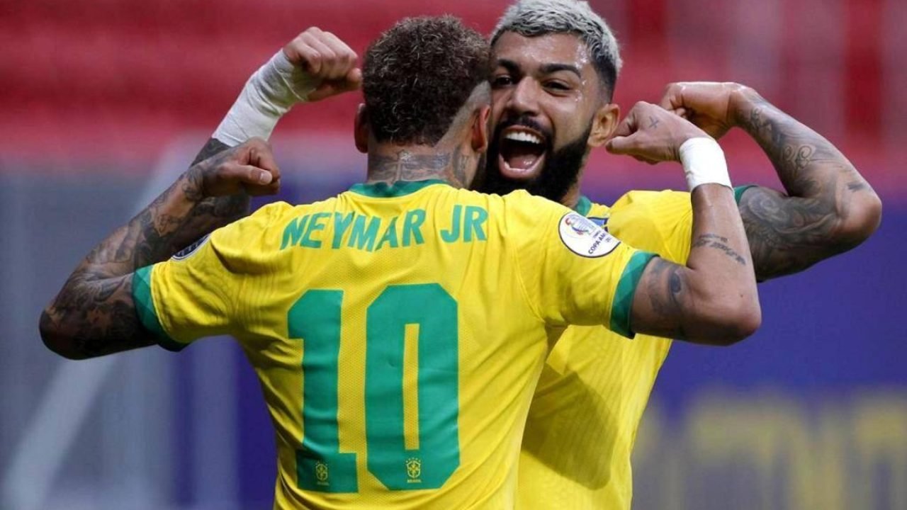 Neymar e Gabigol se reencontraram em Santos e Cruzeiro — Foto: Reprodução/Instag