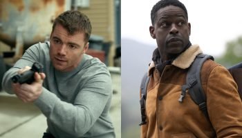 Montagem de imagens mostra cena das séries O Agente Noturno (à esquerda) — Foto: