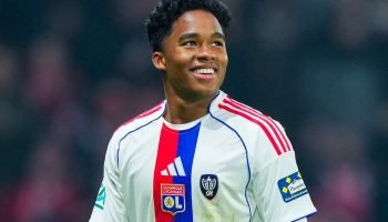 Endrick começou sua passagem no Lyon com um gol decisivo na Copa da França — Fot