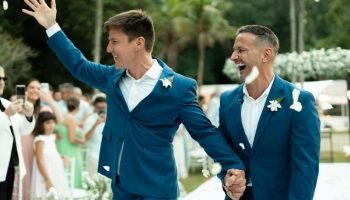 Foto: 1 de 1 Felipe Suhre, ex-repórter do Mais Você, se casou com o diretor Eric