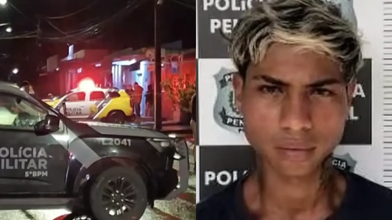 Foto: Um homem identificado como Matheus Henrique Batista Ferreira Ribeiro foi e