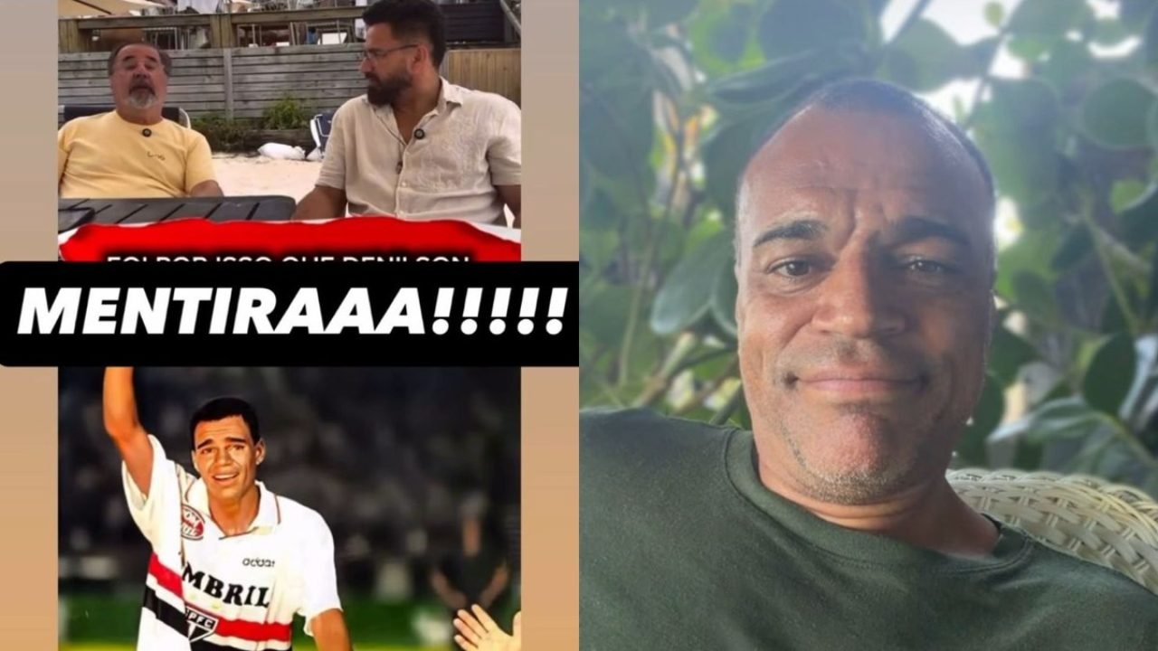 Denílson reage a declarações de Marco Aurélio Cunha sobre sua saída do São Paulo