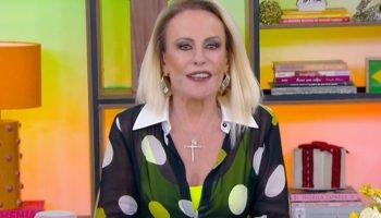 Foto: 1 de 1 Imagem colorida de Ana Maria Braga no Mais Você - Metrópoles - Foto