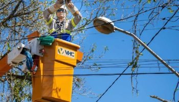 Desligamento programado da Copel — Foto: Foto: Copel