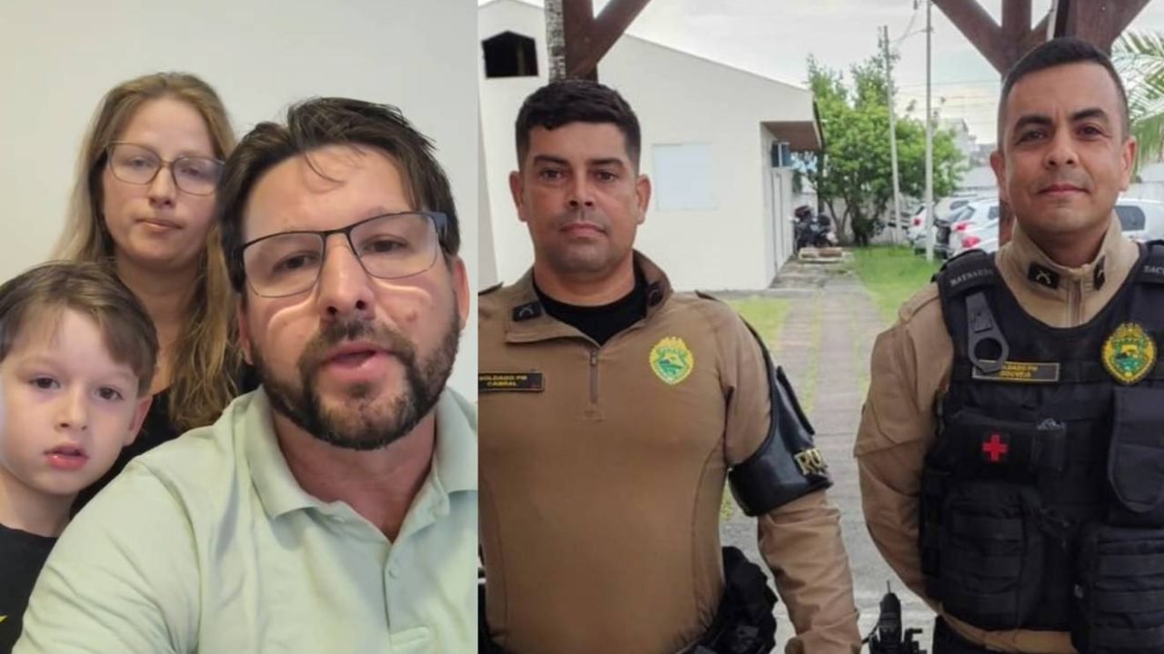 Foto: A equipe conseguiu retirar todos os integrantes da família em segurança e