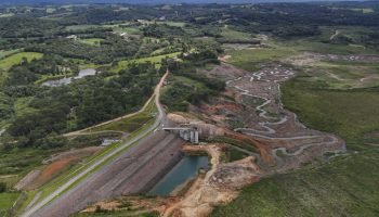 Reservatório Miringuava — Foto: Governo do Paraná