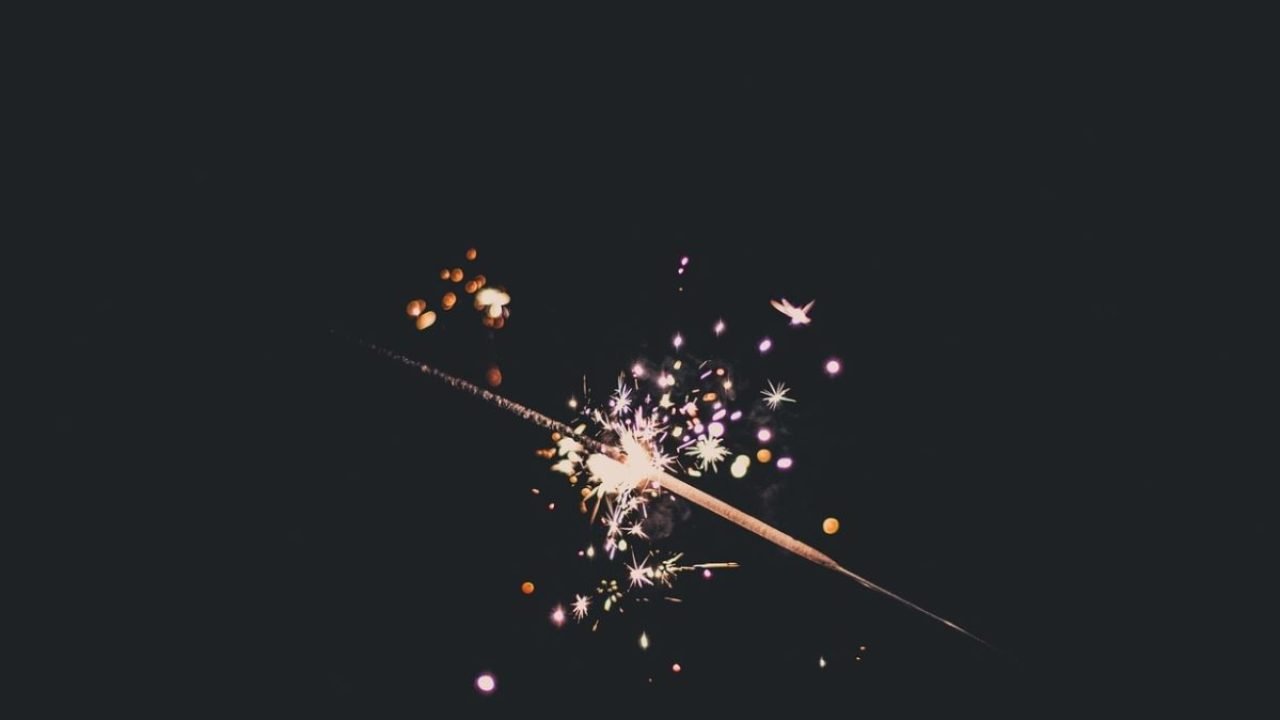 Fogos barulhentos em Foz do Iguaçu — Foto: H2FOZ