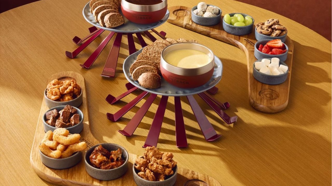 Entre as opções disponíveis está o fondue de queijo. — Foto: Entre as opções dis