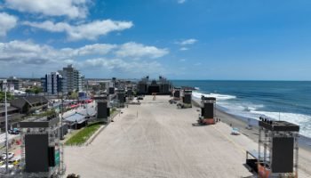 Arena do Verão Maior Paraná em Caiobá — Foto: Governo do Paraná