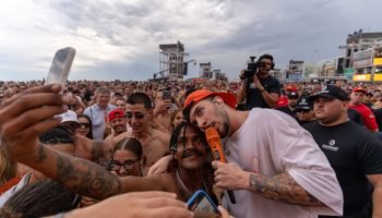 Banda Jeito Moleque no Verão Maior Paraná — Foto: Governo do Paraná