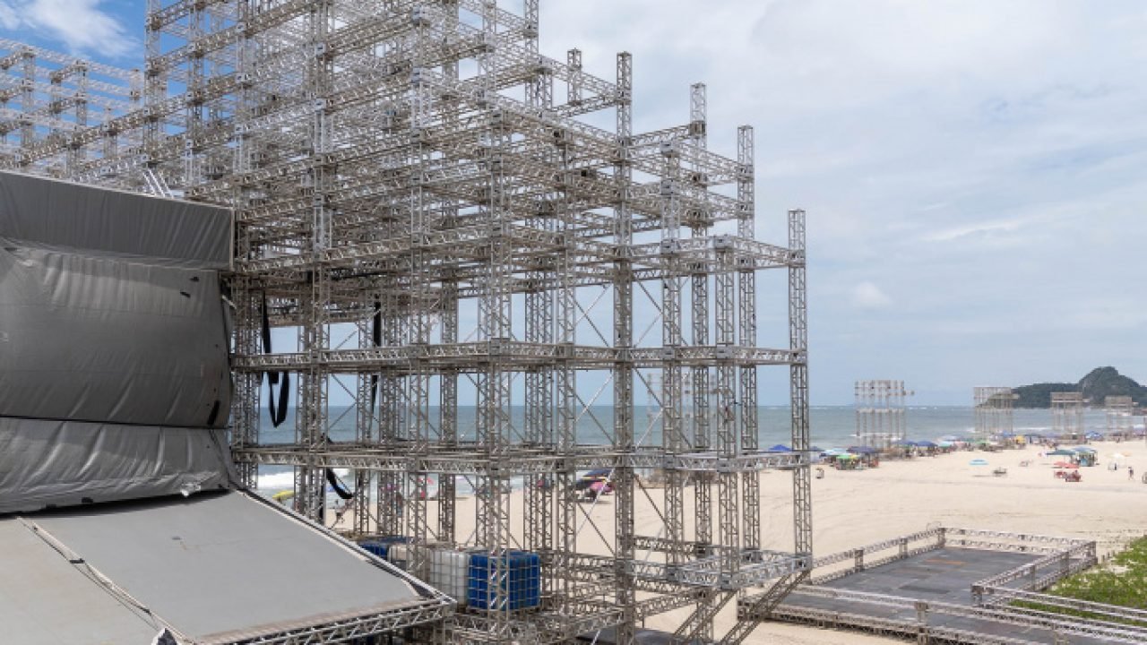 Palcos do Verão Maior Paraná 2026 — Foto: Governo do Paraná