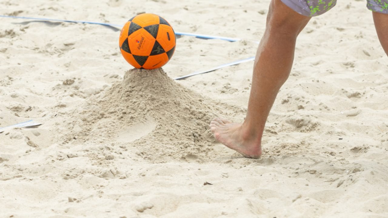 Desafio Brasil x Argentina de Futevôlei — Foto: Governo do Paraná