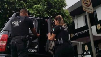 Polícia Civil prende dois homens por crimes de violência doméstica — Foto: Gover