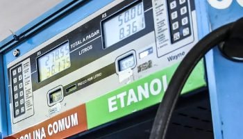 Preços da gasolina em Curitiba — Foto: Foto: José Cruz/Agência Brasil