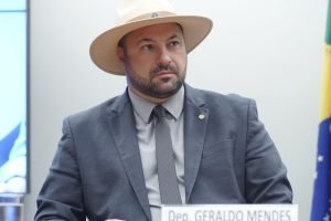 Deputado Geraldo Mendes na Câmara Federal, em Brasília: recursos importantes para o desenvolvimento de São José dos Pinhais