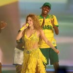 Shakira se apresentando ao vivo no Todo Mundo no Rio na praia de Copacaba — Foto