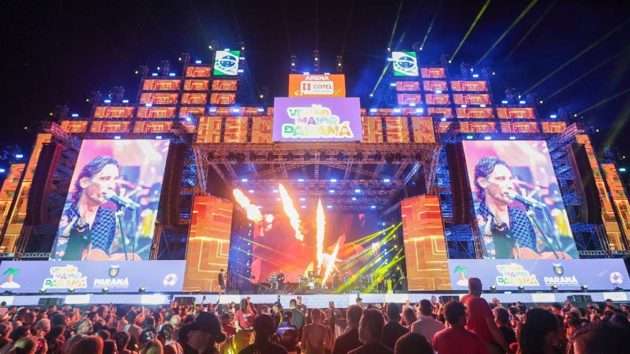 Gipsy Kings by Andre Reyes em Matinhos — Foto: Foto: Geraldo Bubniak/AEN