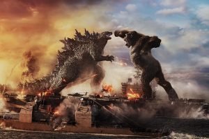 Foto: 1 de 1 Cena de Godzilla vs. Kong - Foto: Reprodução