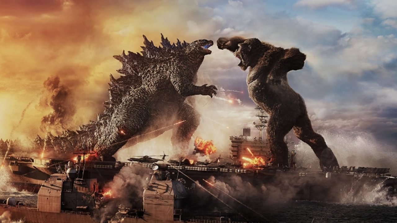 Foto: 1 de 1 Cena de Godzilla vs. Kong - Foto: Reprodução