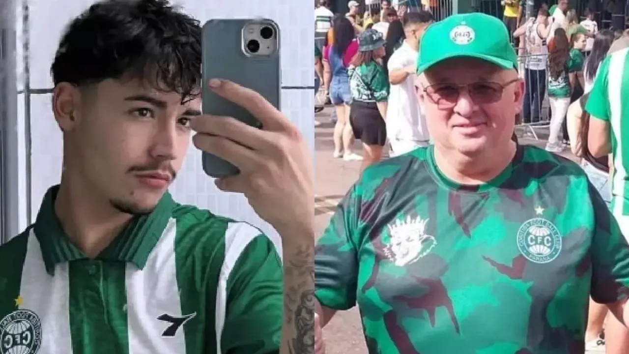 Foto: Torcedores do Coritiba se envolveram em um grave acidente na BR-116 (Foto: