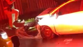 Foto: O caso aconteceu na Rua Sebastião Marcos Luiz (Foto: Reprodução)