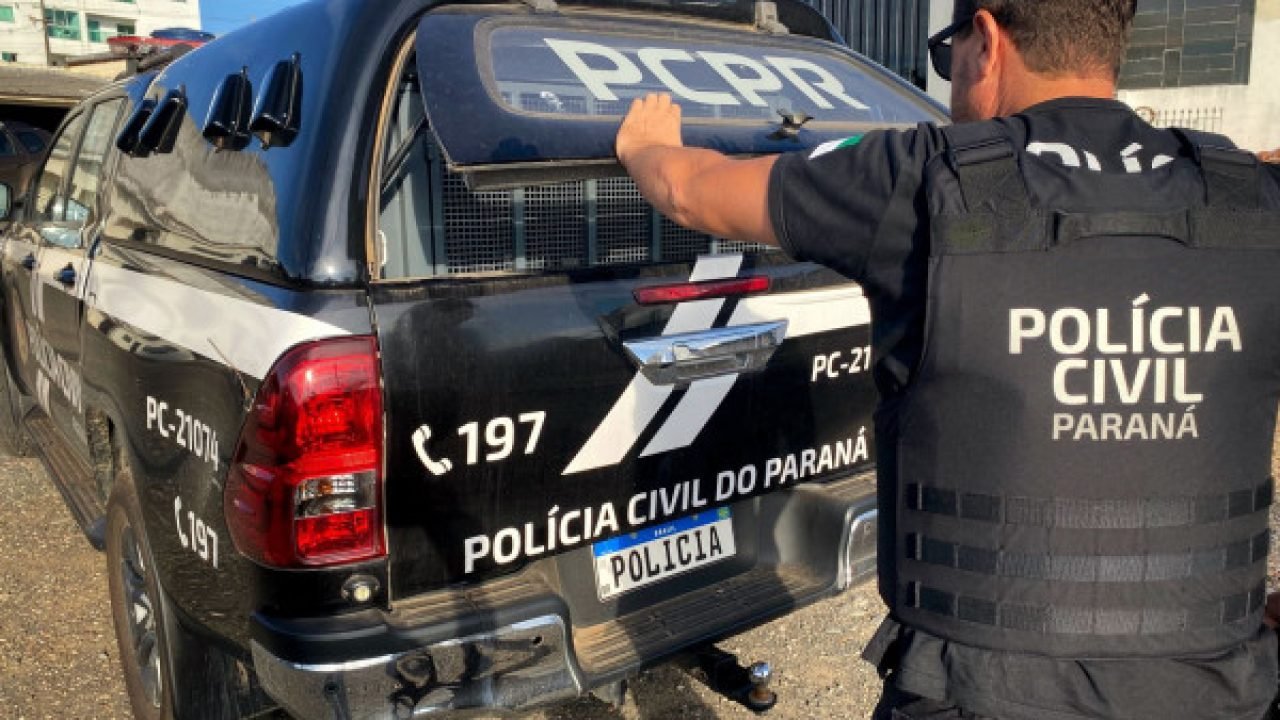 Polícia Civil prende casal por crimes contra idoso — Foto: Governo do Paraná