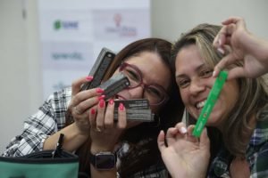 Mulheres participando do programa Empreendedoras da Beleza — Foto: Governo do Pa