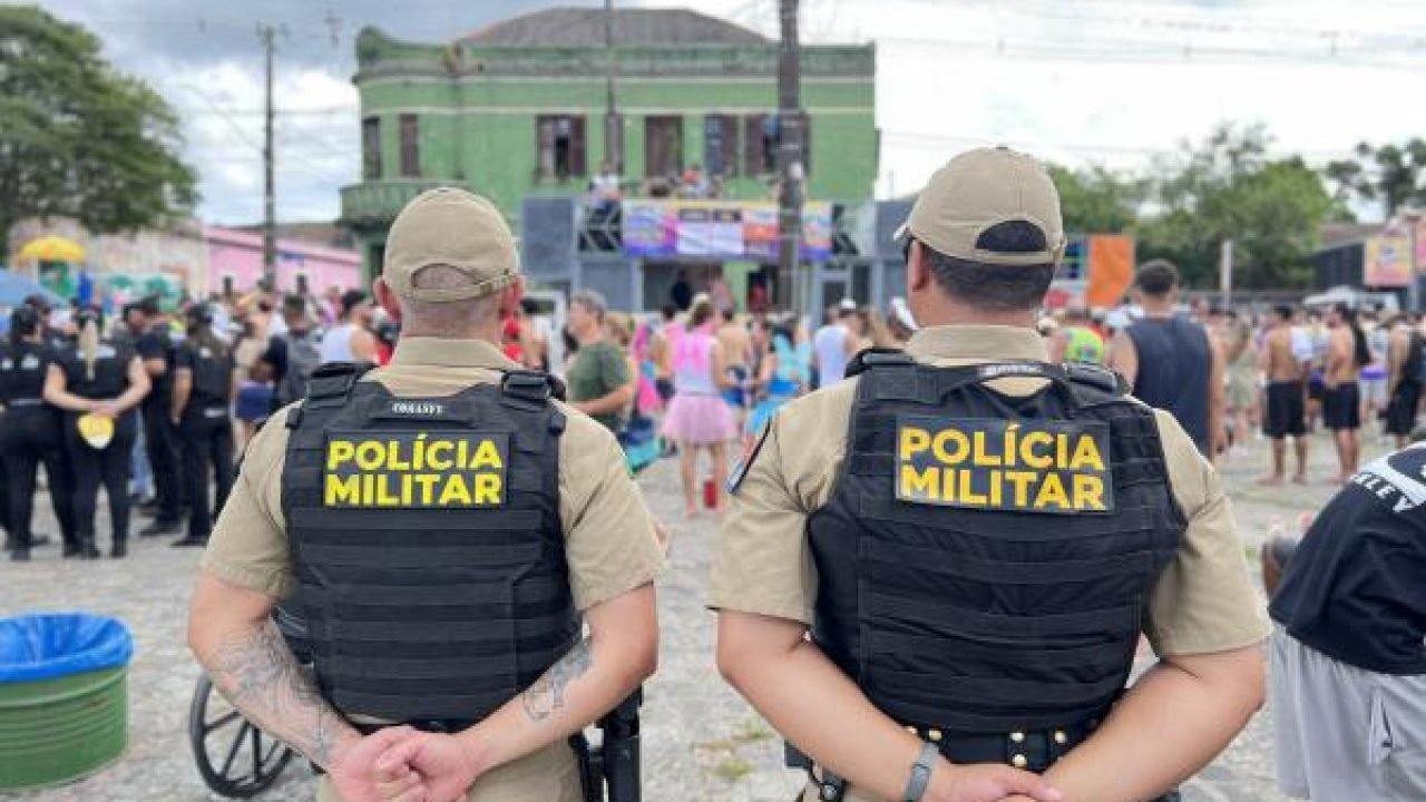 polícia militar e guarda civil municipal atuam de forma integrada durante o banh