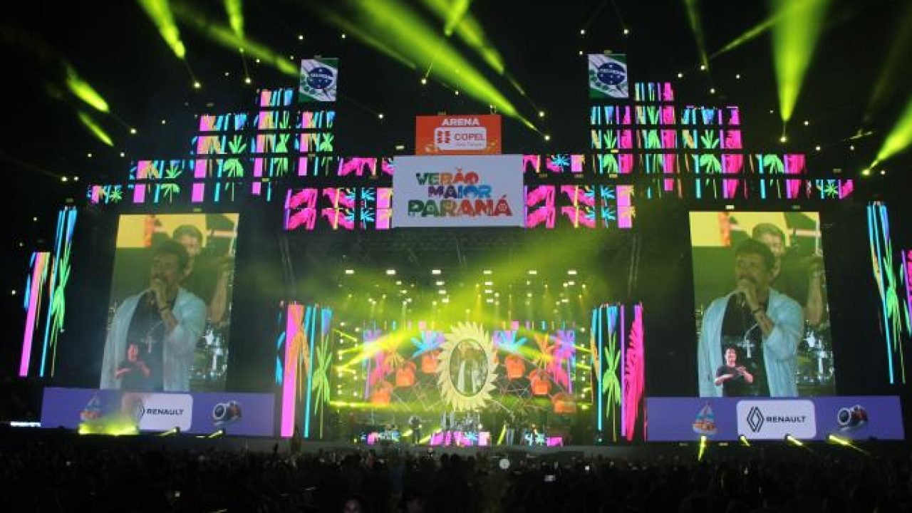 Polícia Militar promove integração e segurança durante show em Matinhos — Foto: