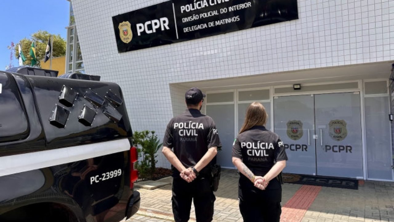 Polícia Civil em ação — Foto: Governo do Paraná