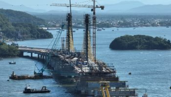 Ponte de Guaratuba — Foto: Governo do Paraná
