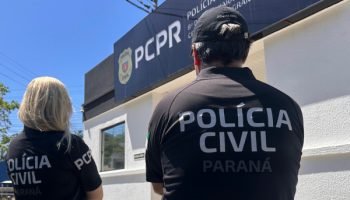Equipes da Polícia Civil do Paraná atuam em operação no Litoral — Foto: Governo