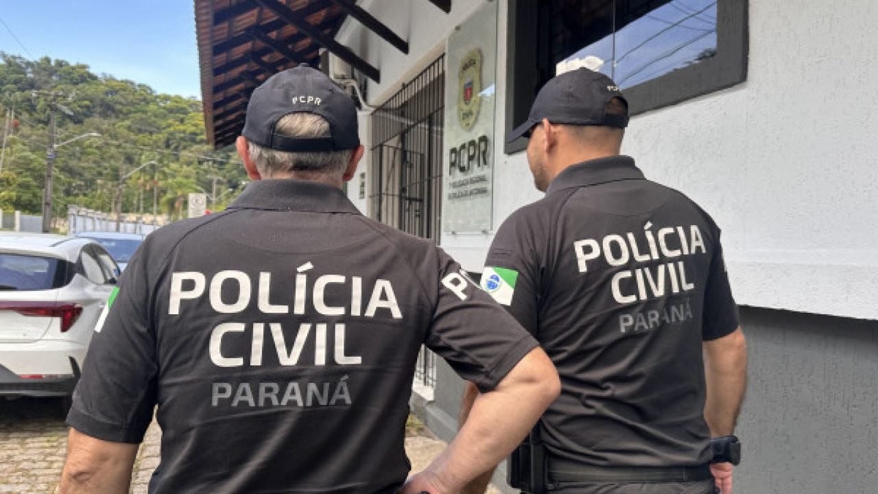Polícia Civil do Paraná em ação. — Foto: Governo do Paraná