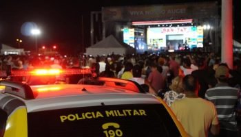 Subcomandante-Geral da PMPR acompanha ações de policiamento durante shows comemo