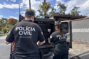 Polícia Civil prende foragido por homicídio em Matinhos — Foto: Governo do Paran