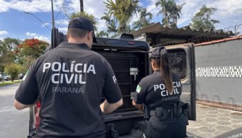 Polícia Civil prende foragido por homicídio em Matinhos — Foto: Governo do Paran