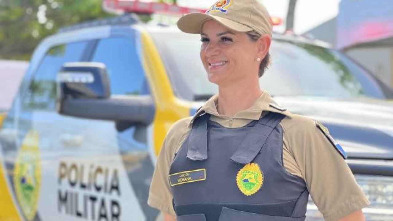 PMPR participa de ciclo de exposições da SESP em Pontal do Paraná — Foto: Govern