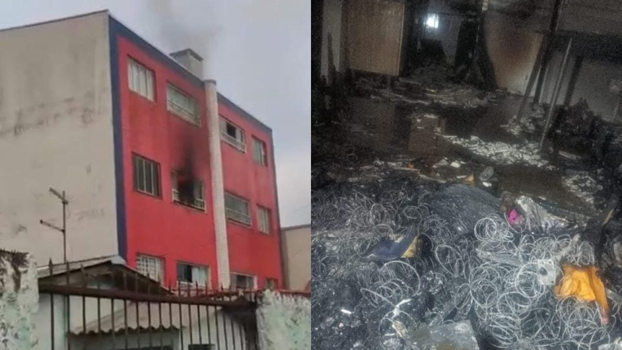 Caminhoneiro acabou entrando na via restrita na Travessa da Lapa. — Foto: Caminh