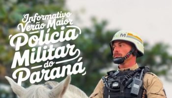 Imagens da Operação Verão Maior — Foto: Governo do Paraná