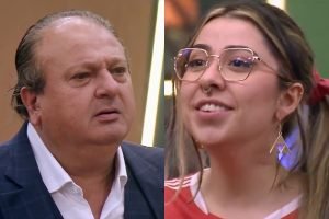 Erick Jacquin e Júlia, participante do MasterChef Brasil 2026 — Foto: 1 de 1 Eri