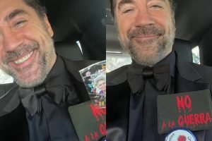 Javier Bardem pede Palestina livre no Oscar 2026 — Foto: 1 de 1 Javier Bardem pe