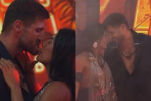 Jonas e Marciele se beijam no BBB 26 — Foto: 1 de 1 Jonas e Marciele se beijam n