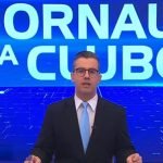 Manoel Branco em um dos programas que apresentava. — Foto: 1 de 1 Jornal da Club