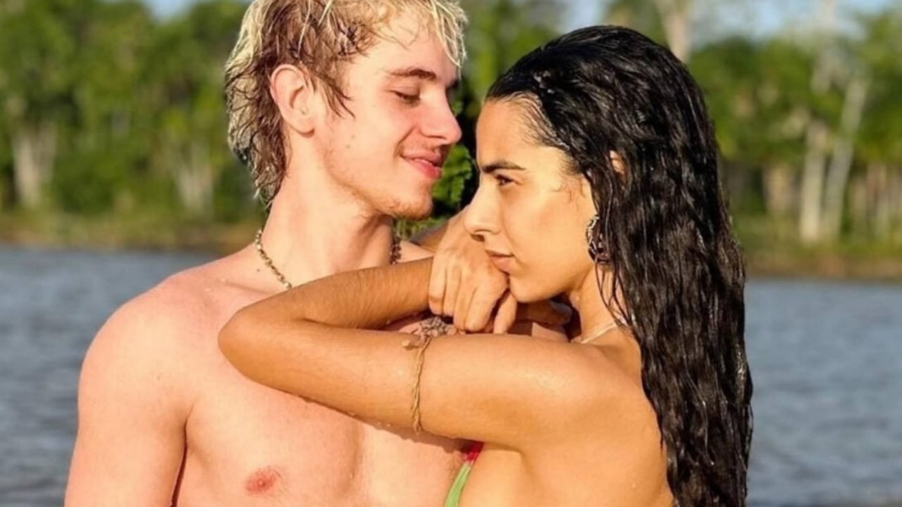 Foto: 1 de 1 Juliano Floss e Marina Sena - Foto: Reprodução/Instagram