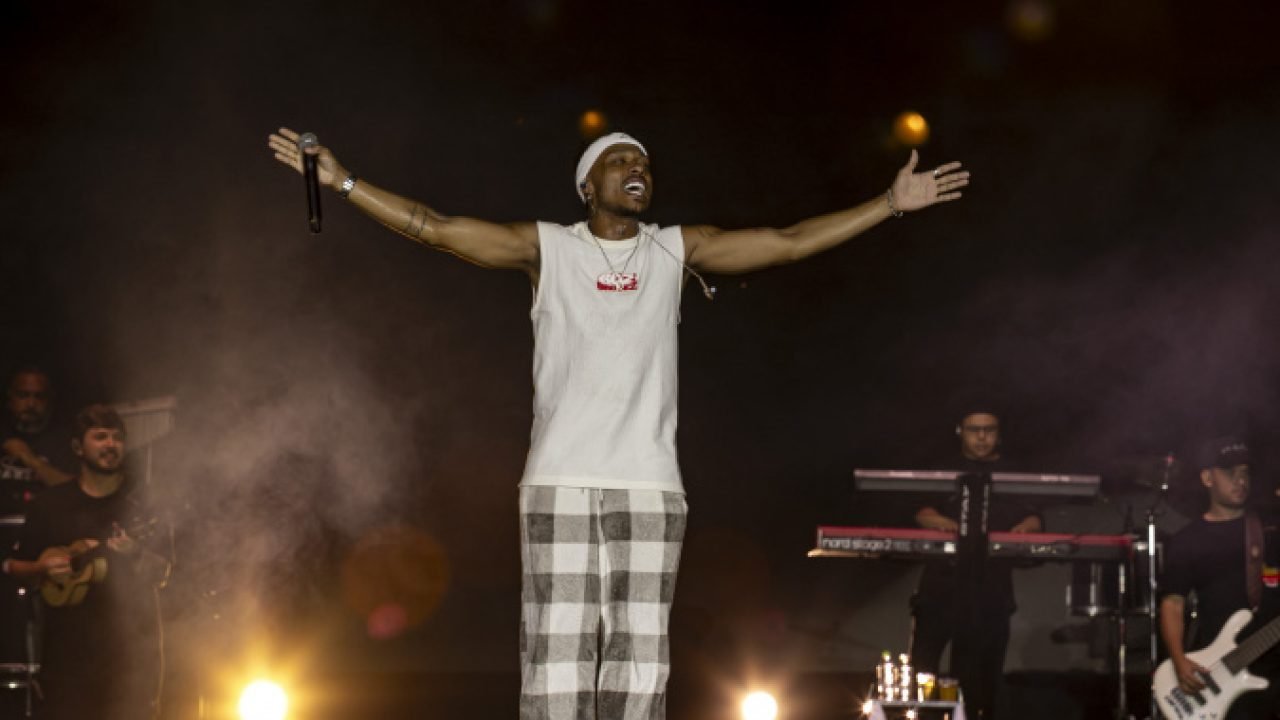 Atitude 67 e Kamisa 10 se apresentam em Pontal do Paraná — Foto: Governo do Para